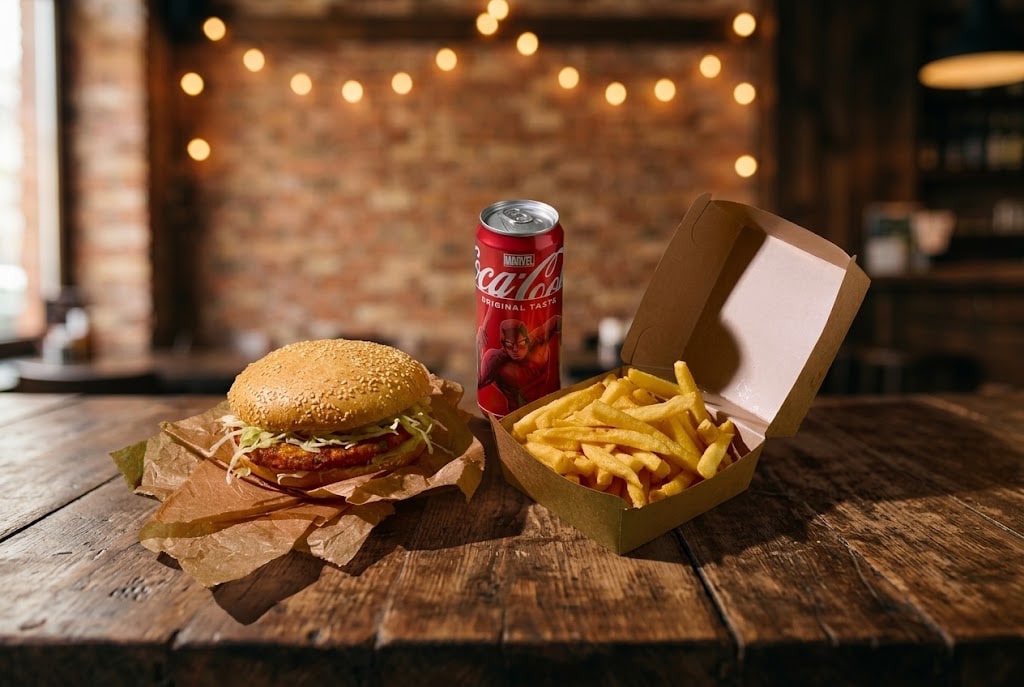 Crispy Chicken Burger XL Menu