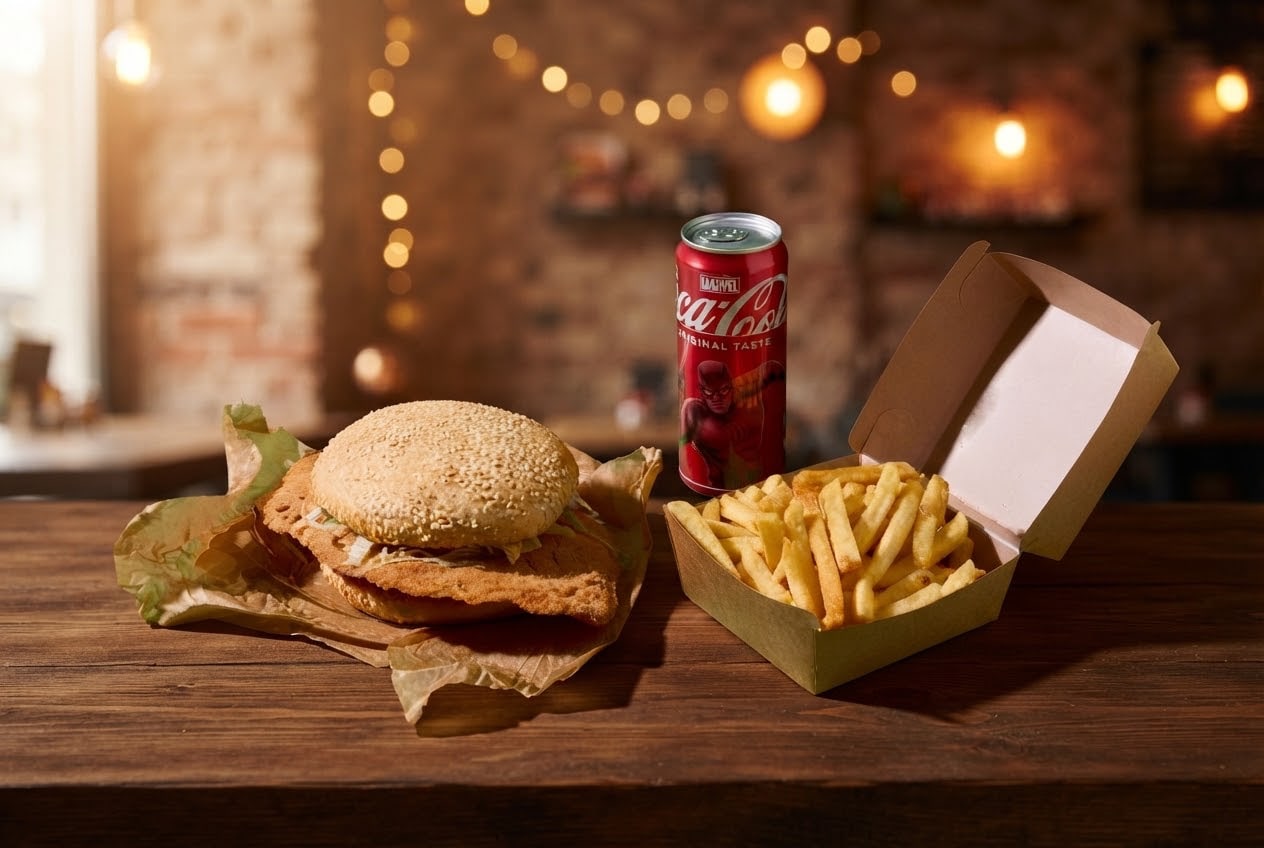 Schnitzelburger XL Menü