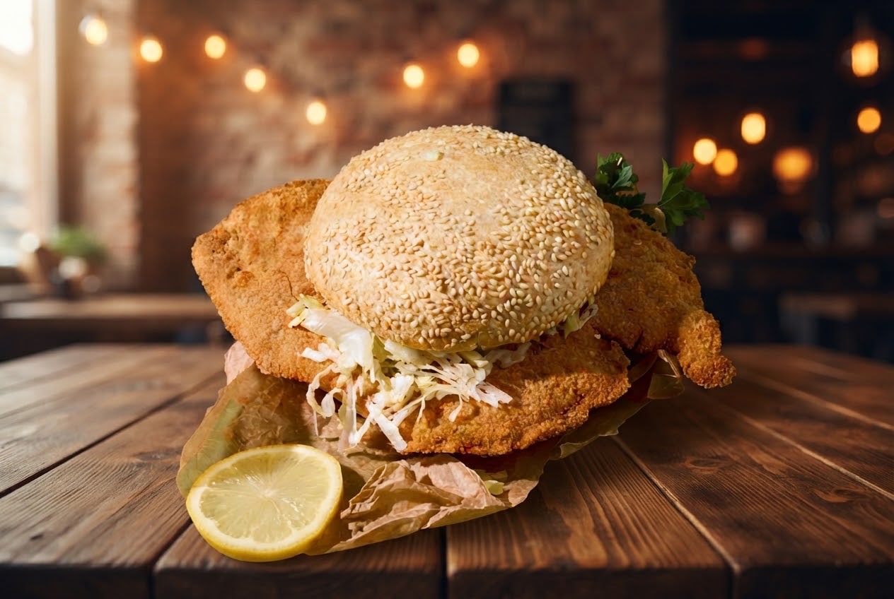 Cordon Bleu Burger XL Menü
